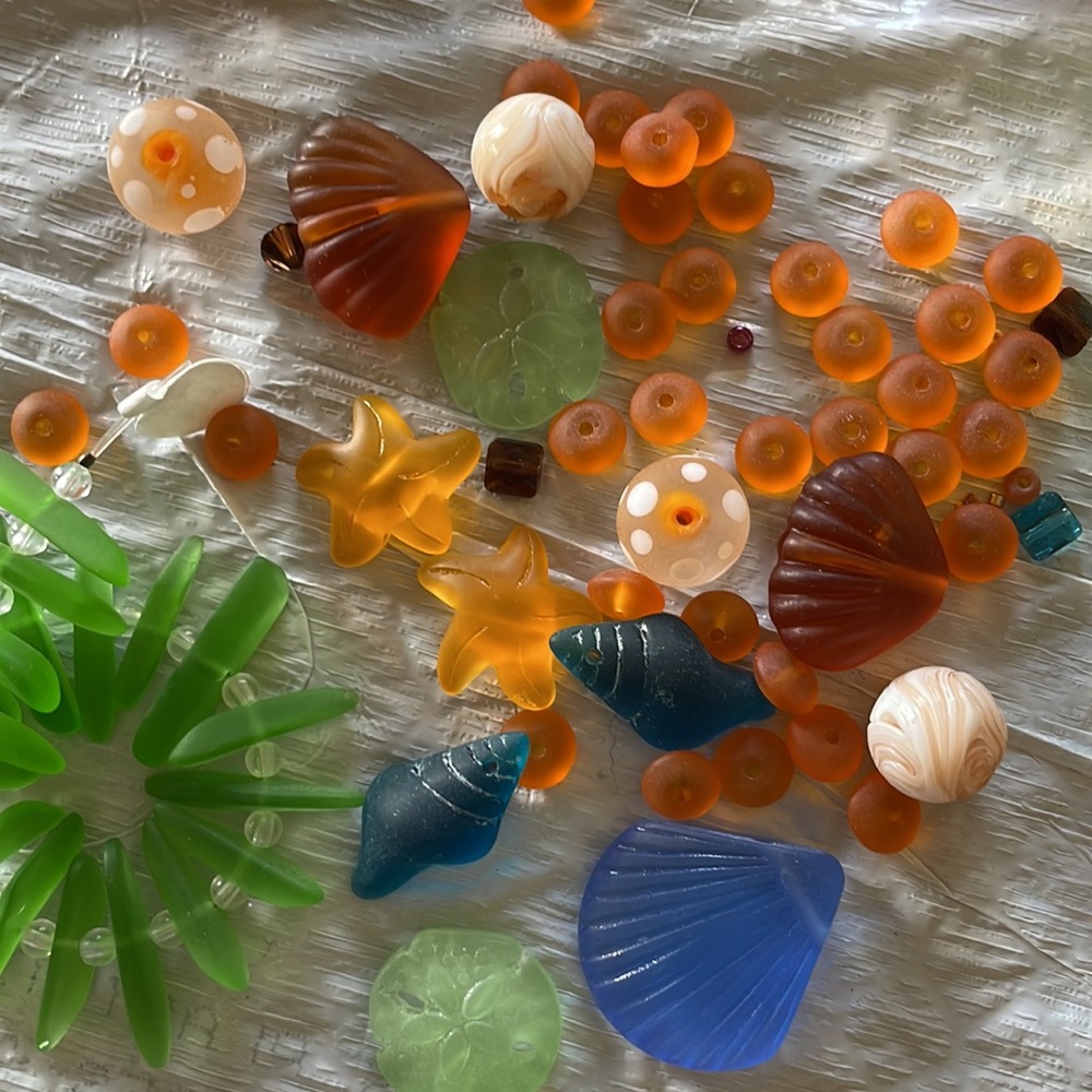 Bead embroidery 🧵 supplies.